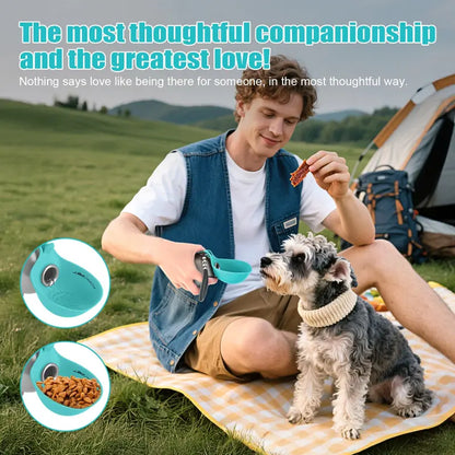 Lumikata 2-in-1 Portable Dog Water Bottle