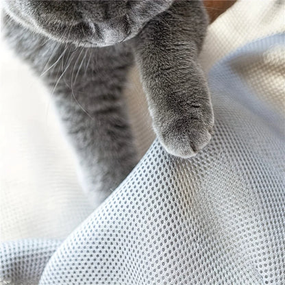 Elevate Your Cat's Comfort with Our Breathable Cooling Cat Bed Hammock - Perfect for Relaxation and Play!