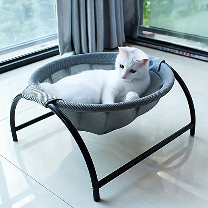 Elevate Your Cat's Comfort with Our Breathable Cooling Cat Bed Hammock - Perfect for Relaxation and Play!